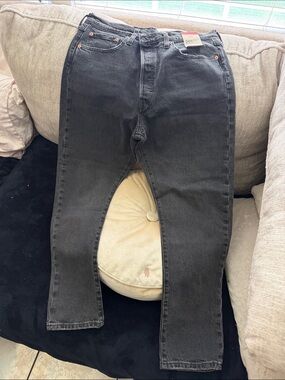 Levi's Men's Skinny Jeans in Washed Black